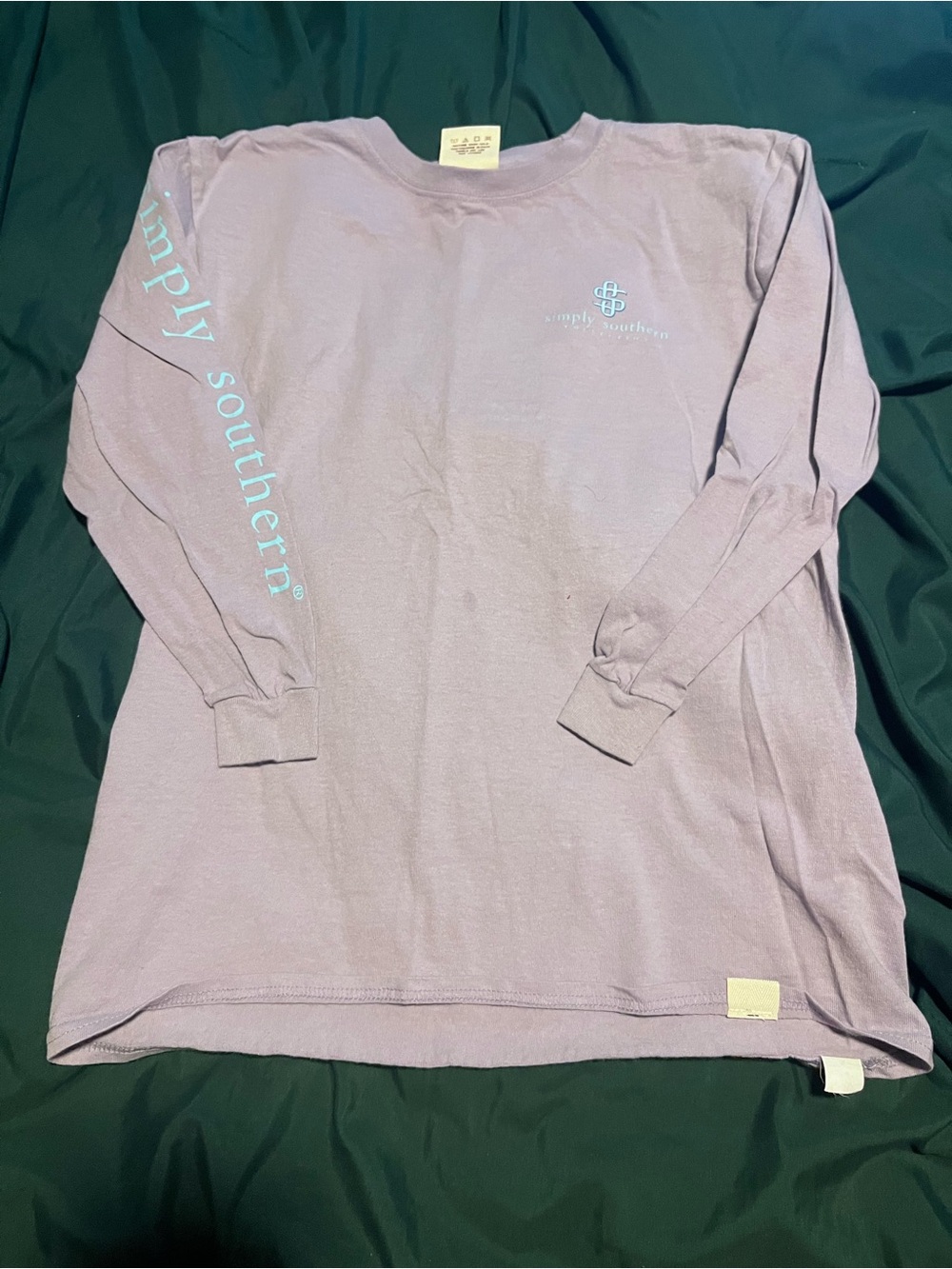 Simply Southern Lavender Long Sleeve Tee